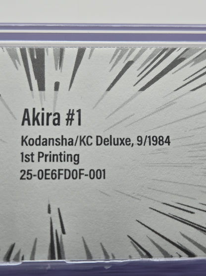 Akira Vol. 1 BGS 8.0 Japanese Manga