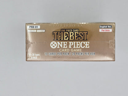 One Piece TCG The Best [PRB-01] Premium Booster Box English Factory Sealed! *For Asia*