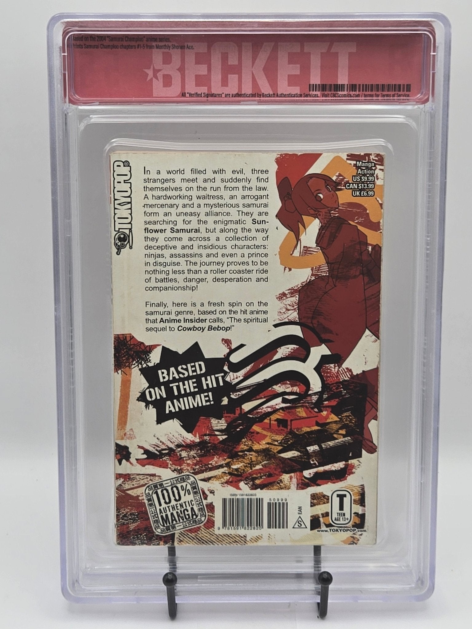 Samurai Champloo Vol. 1 BGS 5.5 English Graded Manga