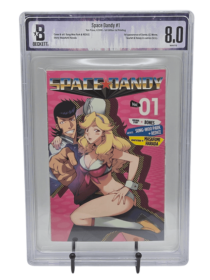 Space Dandy is Vol. 1 BGS 8 English Graded Manga