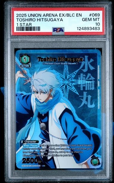 Union Arena Toshiro Hitsugaya Bleach Thousand-Year Blood War Vol.2 #069 PSA 10