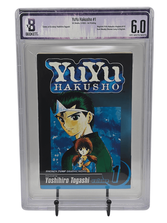 YuYu Hakusho is Vol. 1 BGS 6 English Graded Manga
